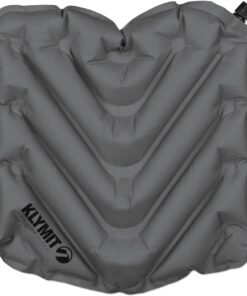 KLYMIT V Seat - Portable, Inflatable Padded Cushion Seat, Perfect for Air Travel, Camping, Backpacking and Bleacher Seats