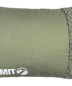 Klymit Drift Camping Pillow, Shredded Memory Foam Travel Pillow with Reversible Cover for Outdoor Use, Green, Large