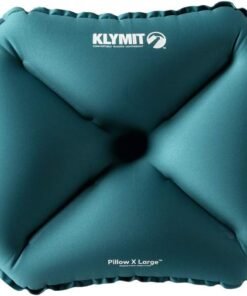 Klymit Pillow X Travel Pillow, Lightweight Inflatable Hybrid Airplane, Backpacking, Hammock, and Camping Pillow