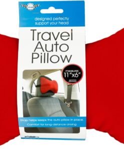 Kole Imports OF434 Travel Auto Pillow with Strap
