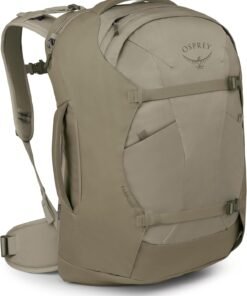 Osprey Farpoint 40L Men's Travel Backpack - Carry On Bag with Laptop Sleeve and Toiletry Pocket, Sawdust