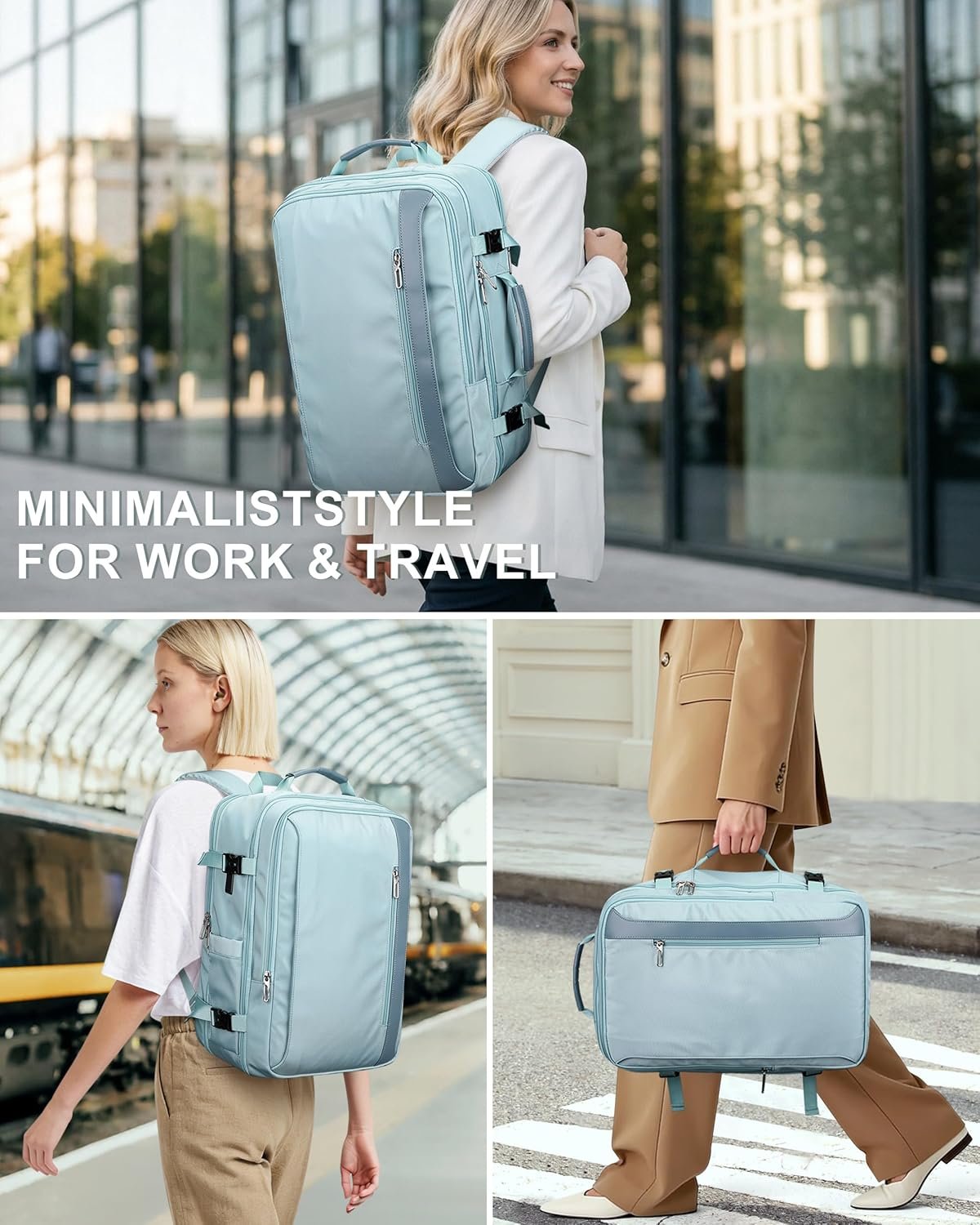 PIJUSHI Travel Backpack for Women Expandable Carry on Luggage Backpack Airline Approved TSA 16 Laptop Bag Business with USB PortPE034 Blue.jpg