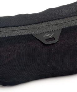 Peak Design Ultralight Mesh Packing Cube, Black, Stretchy Mesh Luggage Cube with Strap Attachment Points and Luggage Pass Throughs, Zipper Opening, Travel Organizer for Men and Women, Size XXS
