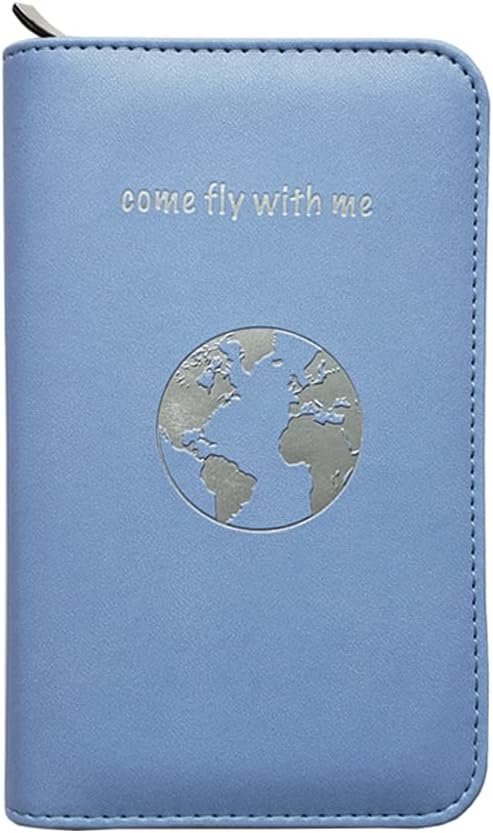 Phone Charging Passport Holder - Travel Wallet with Removable Power Bank holds money, cards, phone, travel docs- RFID Blocking - Compatible with All Phones - Travel Accessories