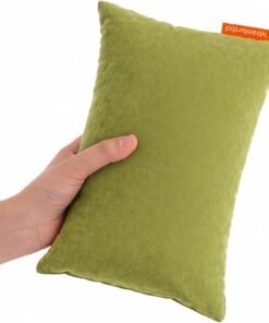 Pipsqueak Microfiber Pillow - Small, Mini, Tiny - 11 x 7 in - Perfect for Travel, Cars, Airplanes, Camping, Dogs, Toddlers, Kids, Lumbar, Knees and Neck - Ages 2 Yrs and Up