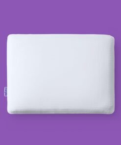 Purple DreamLayer Pillow - Standard Size, Multi-Layered GelFlex Grid & MicroAir Foam for Support & Pressure Relief - Customizable Height with Removable Foam Booster Layers