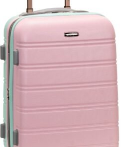 Rockland Melbourne Hardside Expandable Spinner Wheel Luggage, Carry-On 20", Mint