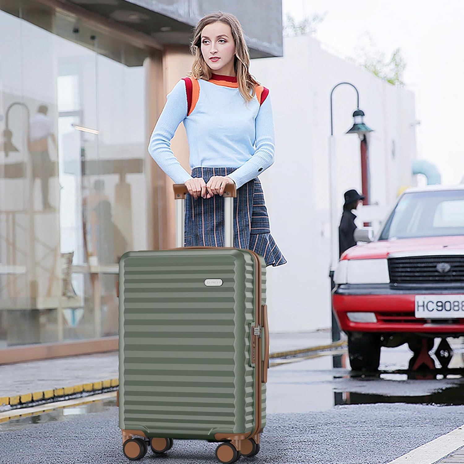SHOWKOO Luggage Sets 3 Piece Hardside Expandable Suitcase with Double Spinner Wheels Tsa Lock Green 20in24in28in.jpg