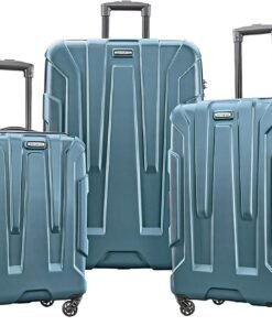 Samsonite Centric Hardside Expandable Luggage with Spinner Wheels, Teal, 3-Piece Set (20/24/28)