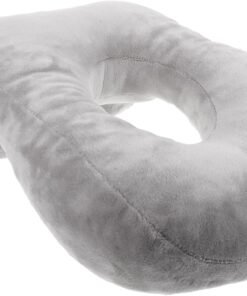 Tofficu Desk Pillow for Napping,Face Down Pillow for Airplane Desk,Travel Neck Pillow Memory Foam Wedge for Sleeping Work Flights Office School Library(Random Color)