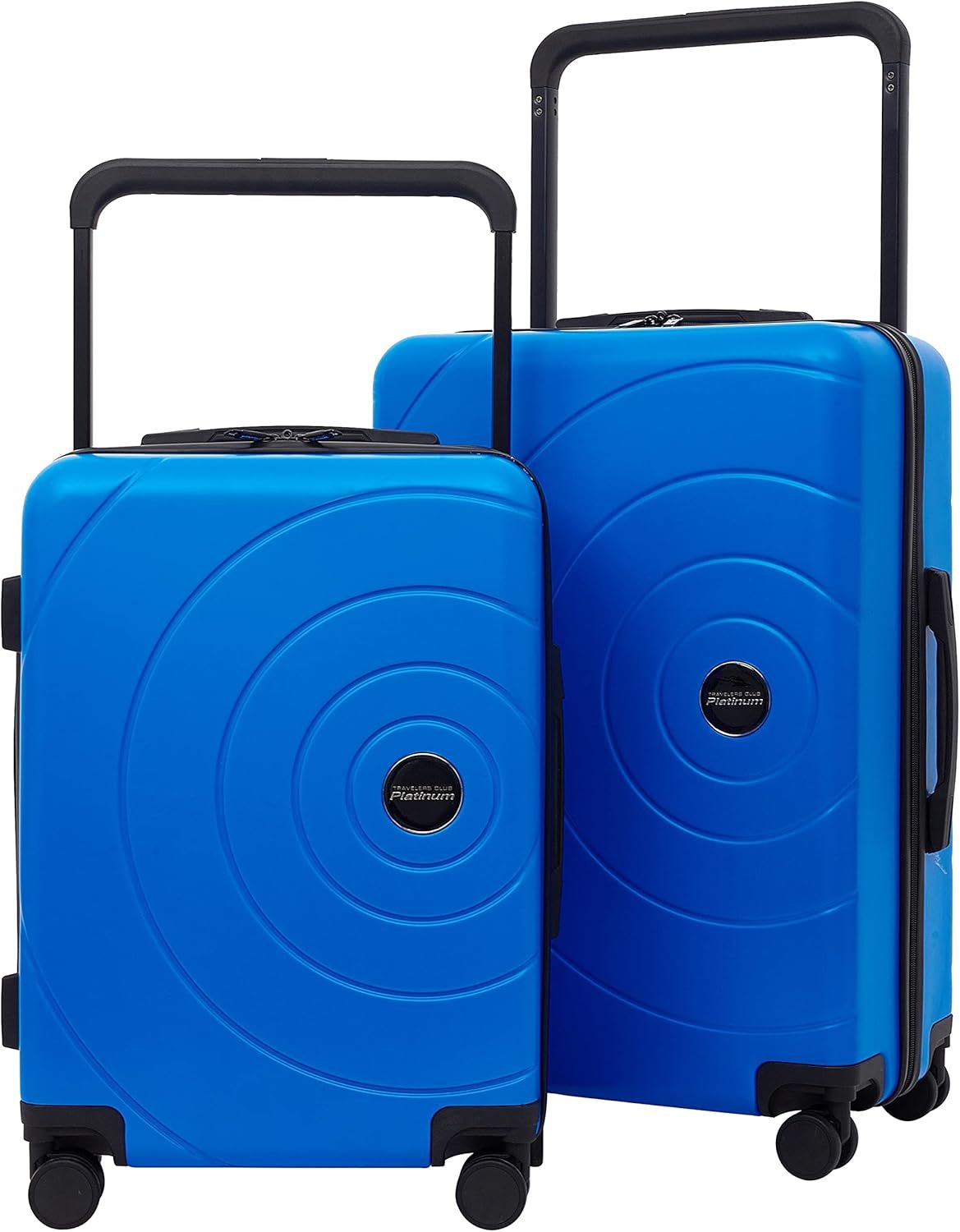 Travelers Club Odyssey Luggage Set, Blue, 2 PC Set