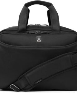 Travelpro Crew Classic Lightweight Softside Luggage, Underseat Travel Tote Bag, Men and Women, Black