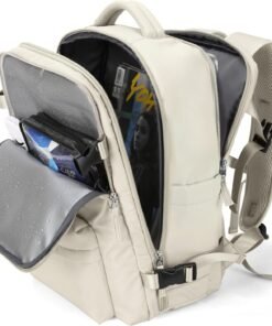 WONHOX Large Travel Backpack Carry on Flight Approved Laptop Work Business Backpack for Women Men Mochila de Viaje