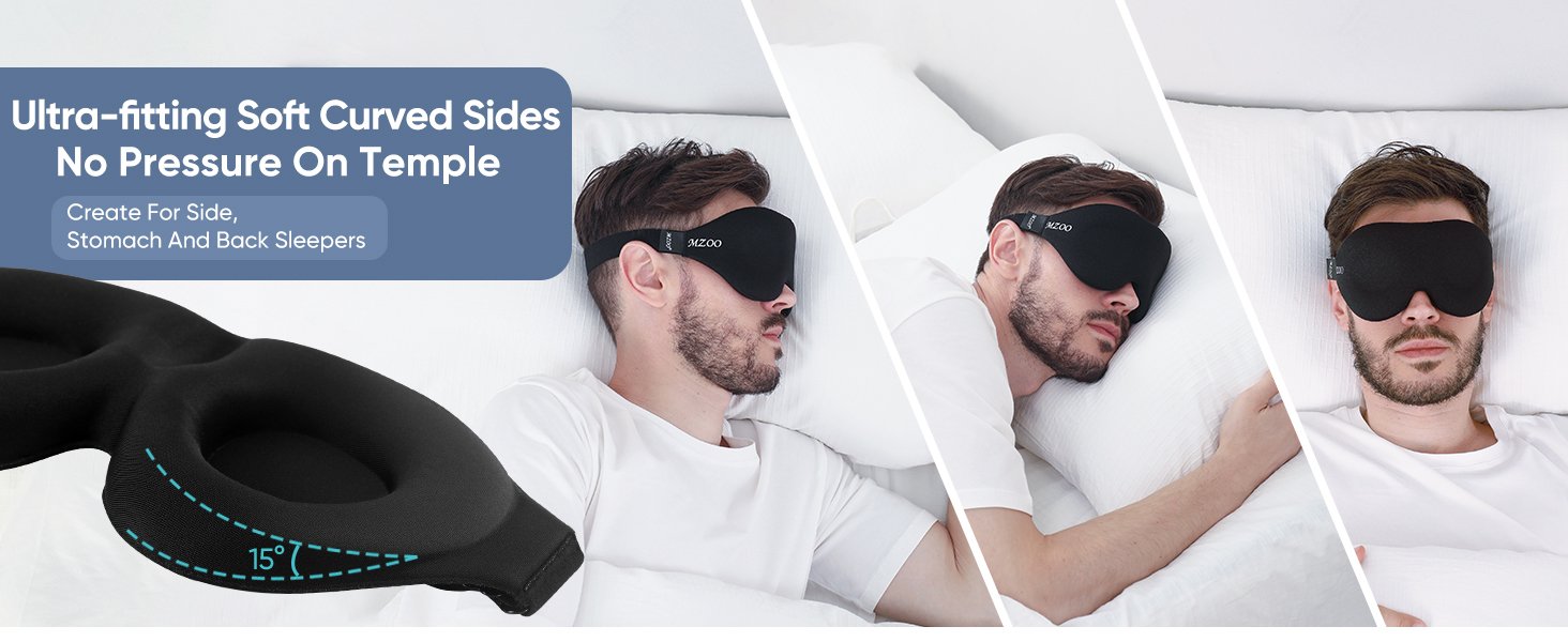Sleep Mask for Side Sleeper