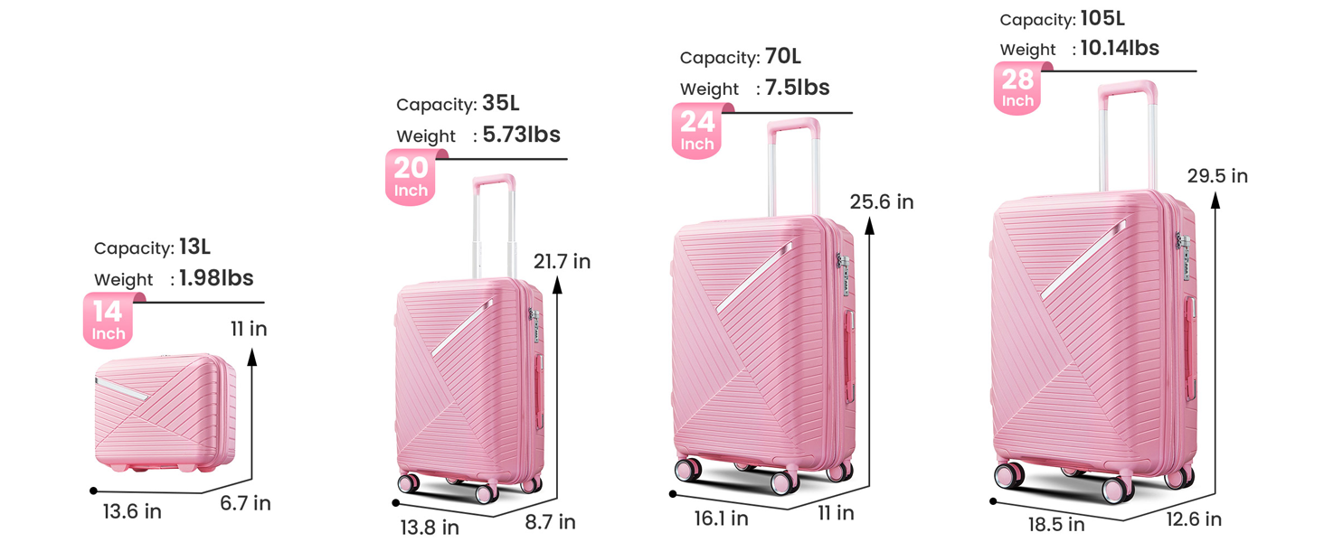 luggage size