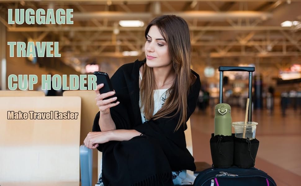 Luggage Cup Holder Travel Cup Holder