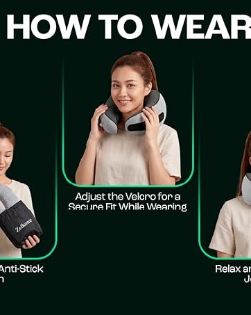 neck travel pillow, airplane pillow for long flight, travel neck pillows for airplanes