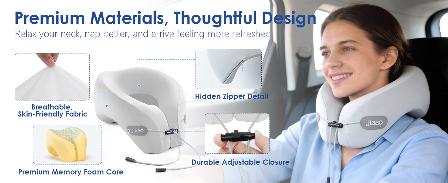 travel neck pillows for airplanes
